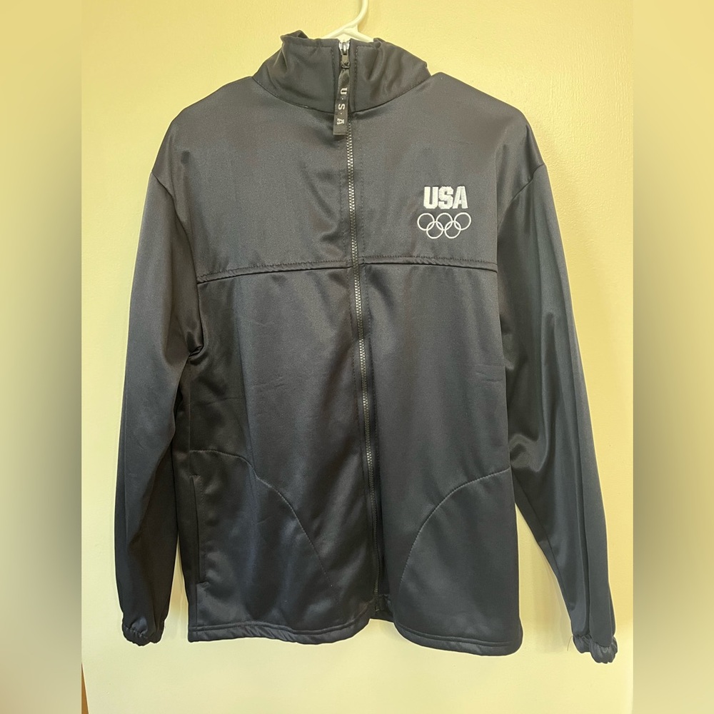 USA Olympic Black Performance Jacket